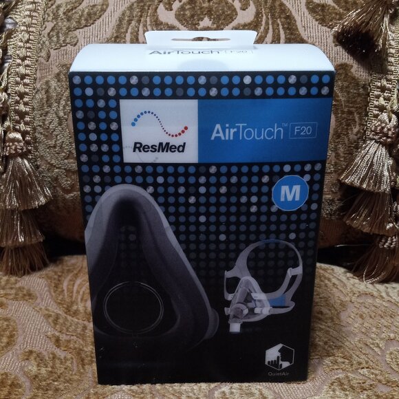 AirTouch F20 Full Face with Headgear(Medium, New-In Box) - Picture 1 of 8